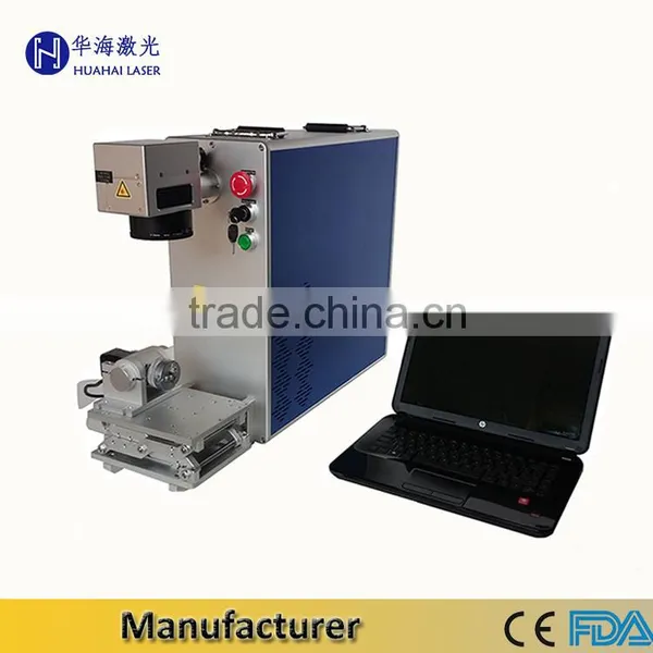 10W 20W 30W Mini Fiber Laser Marking/engraving Machine for Laptop Keyboard/mobile/keypad/keyboard photo-2
