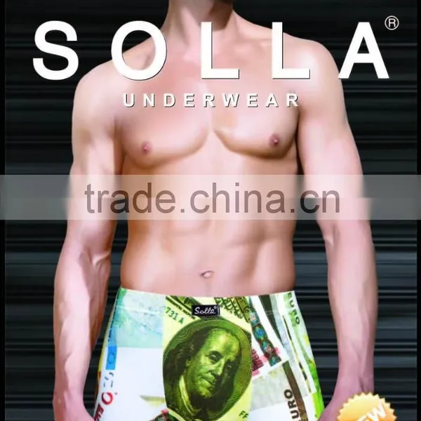 Compression Fitty Basic Mens Underwear Boxers;wholesale Men Penis Boxer Briefs photo-6