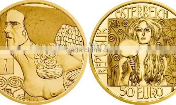 Custom Sex Collected 6 Euro Brass Sexy Coins photo-3