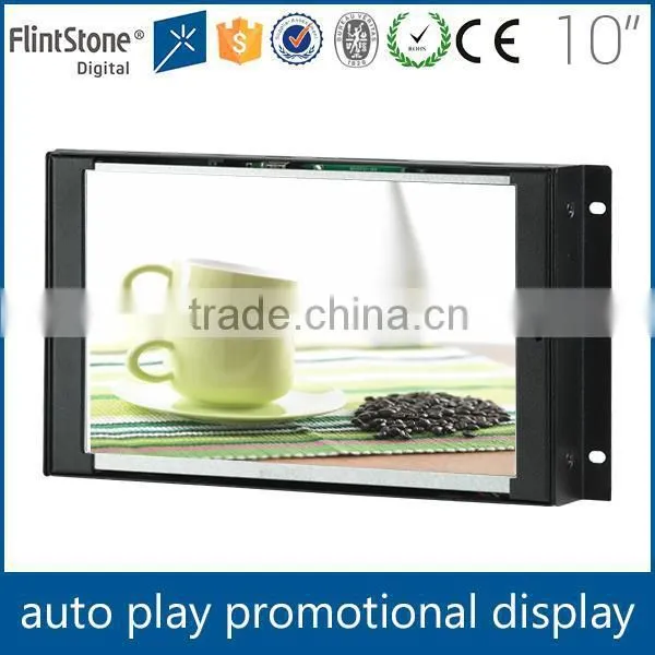 FlintStone 10 Inch Advertising Kiosk Screen no Housing Digital Signage Display Open Frame Video Kiosk Screen photo-3