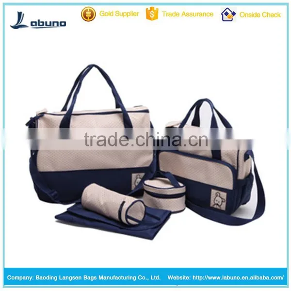 High Quality Multifunctional Wholesale Nappy Mummy Best Diaper Bags Mummy Bag photo-2