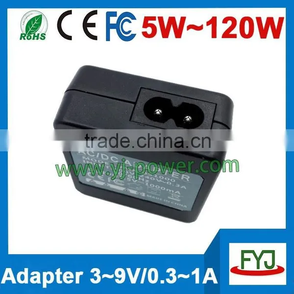 Fashionable 5v 0.5a Usb Power Adapter 230v With C8 Socket Input 100 ~ 240V photo-2
