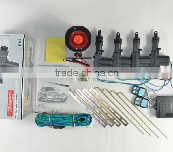 Remote central door lock system