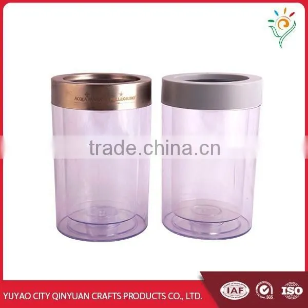 High Quality Double Layer Glass Ice Bucket for Sale photo-2