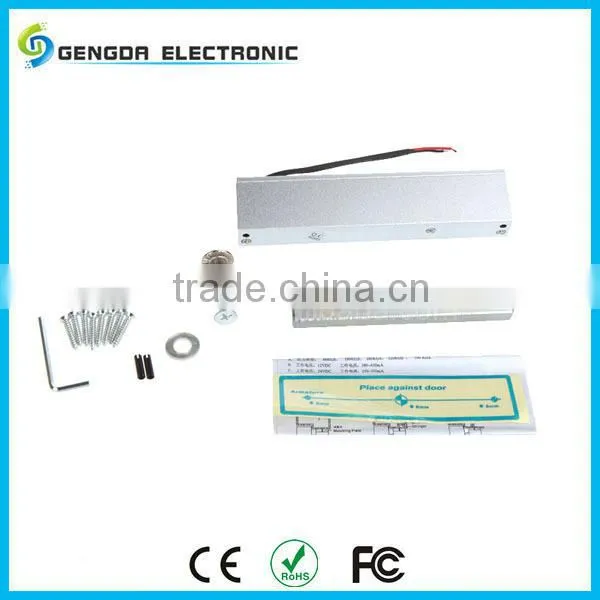 Wooden Door and Glass Door 12V Safe Electromagnetic Lock With 2 Lines and Time Delay photo-4