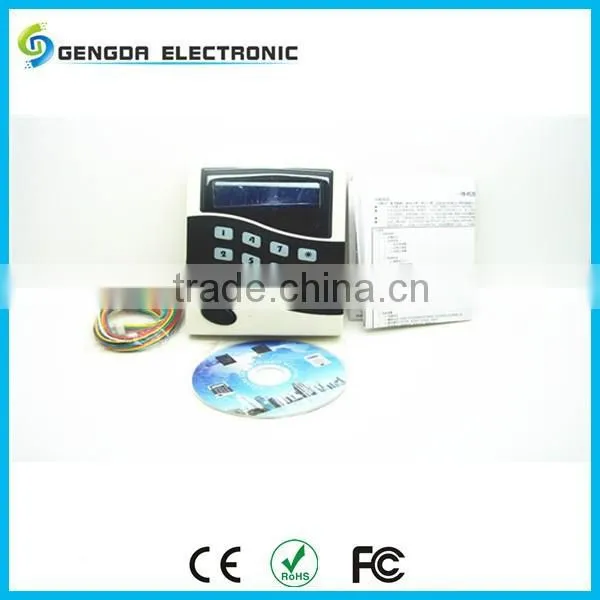 1 Line RS485 Network Employee Attendance Tracking Machine With LCD Display photo-2