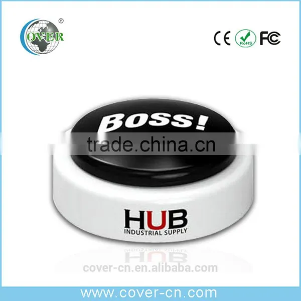 Programmable Talking Button With Custom Sounds/Logos For Promotional Gifts photo-4
