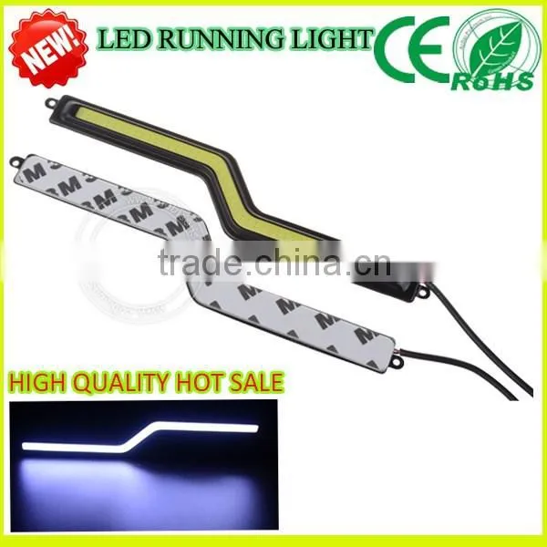 New Z-Shaped 7w 8w Drl Cob Led Daytime Running Light /cob Car Led Drl 12v Led Drl Cob photo-2
