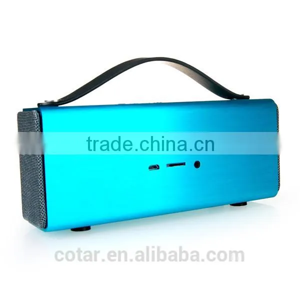 Portable Aluminum Battery Capacity 2200 Mah Special Fortified Speaker Bluetooth Speaker With Hand Band photo-2