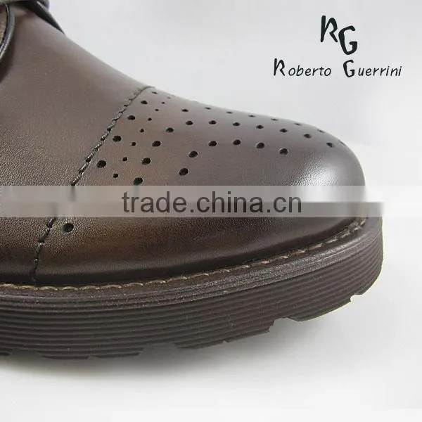 China Classical Genuine Leather Casual Shoes photo-4