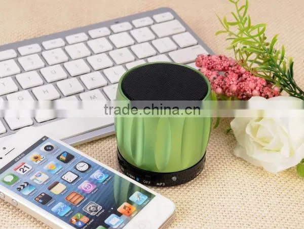 Hot Selling 2015 Bluetooth Speaker Multi Media With FM Radio, Hands Free Call, TF Card Slot and Custom Logo Printing photo-2