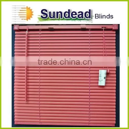 25 mm PVC Venetain Blinds Hot Sales Bathroom Blinds Pvc Vinyl Blind 1'' Mini Blinds photo-6