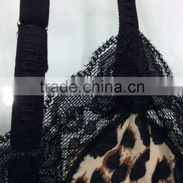 2015 New Soft Rayon Pajama Leopard Estampado Pijama photo-2