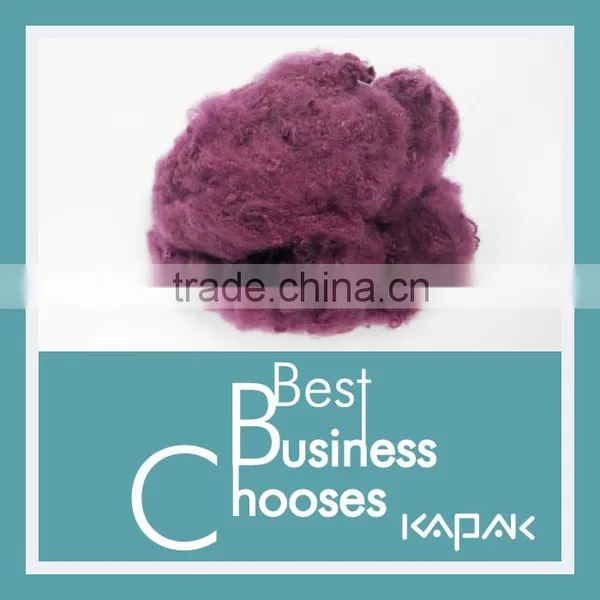 Fade Resistance Carpet Polypropylene PP Staple Fiber photo-2