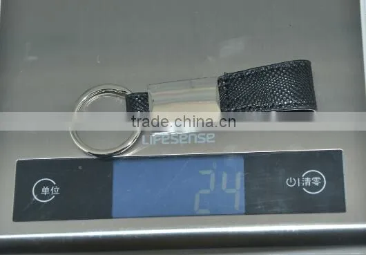 Promotion High Quality Leather Keychain/keyring photo-5