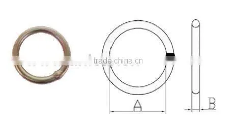 WH070 Weld O Ring S Hook for Truck Tie Down
