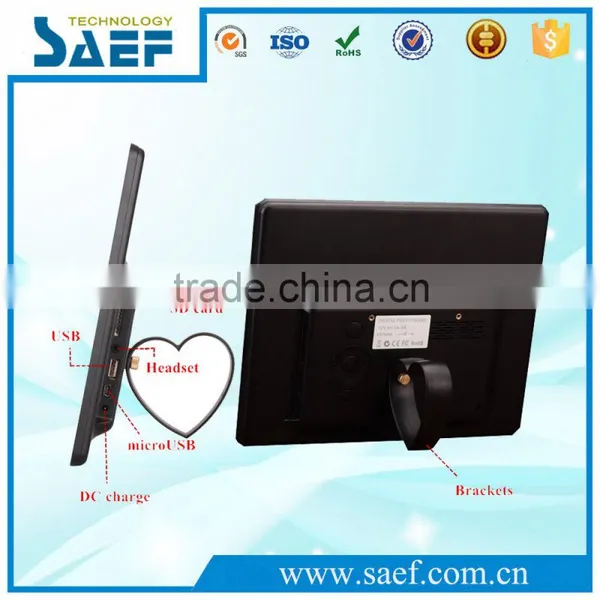 10.4 Inch LCD Screen Digital Photo Frame 1024*768 Lcd Advertising Display Support Video/picture/e-book Frame photo-3