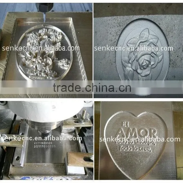 Rotary Axis With Small Metal Engraving Machine Cnc Router 6090 for Aluminum photo-4