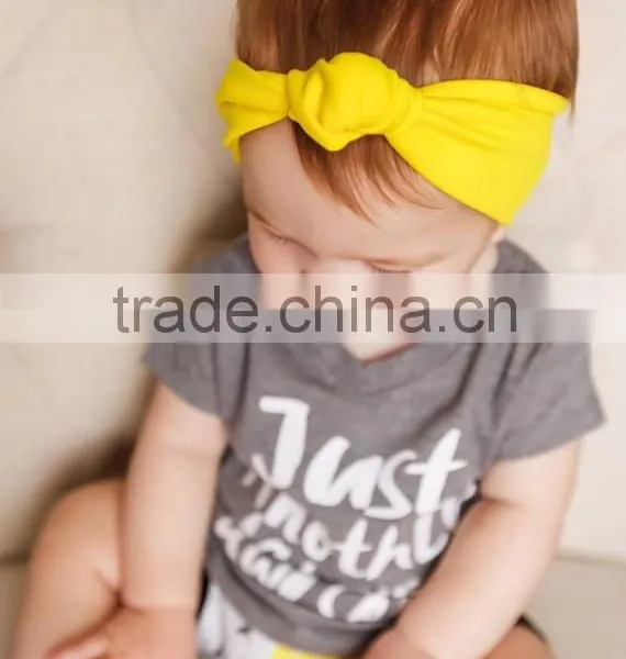 (CA301#-more Colors)The Newest Fashion Cotton Baby Headband for Children