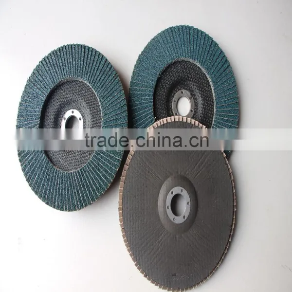 Professional Factory 100mmT27 Stainless Steel Zirconia Abrasive Flap Disc for Metal Grinding Competitive Price photo-4
