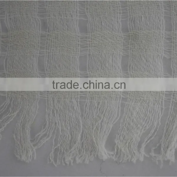 Green and Yellow Floral Printed Light Wool Scarf With Fringe photo-6