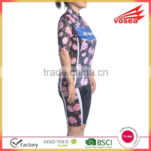 Wholesale Women Wear Cycling Jersey With OEM Service photo-3