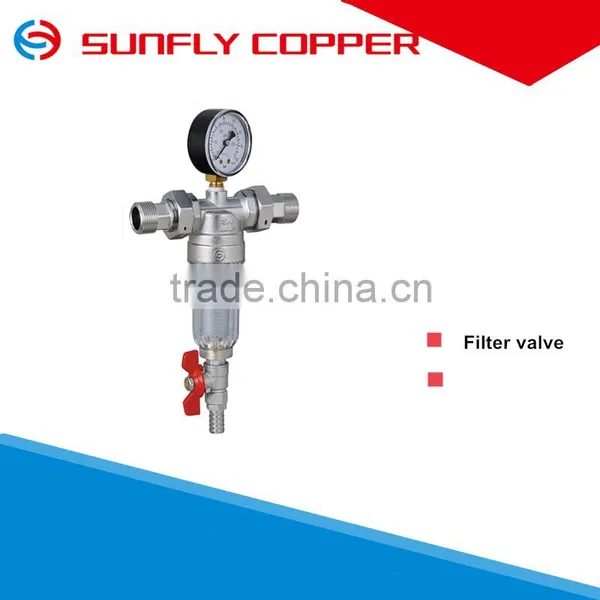 ISO228 With Watch Filter Valve