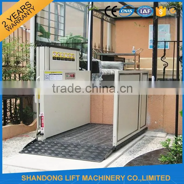 Vertical Wheelchair Portable Hydraulic Lift Platform for Disabled People
