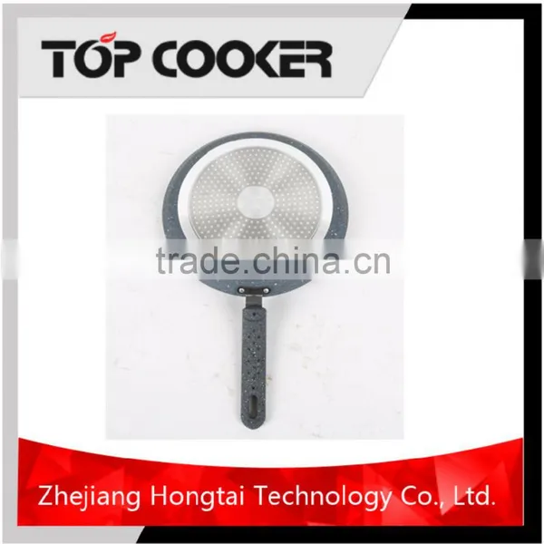 Pressed Aluminum Marble Coating Electric Pancake Pans photo-4