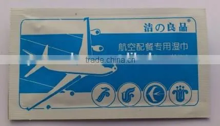 Very Popular Disposable Single Piece Airline Towel,Airline Wet Wipe With Factory Price