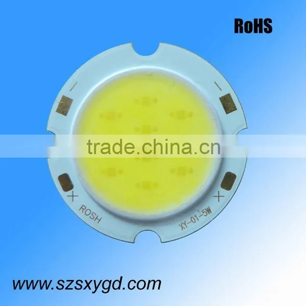 Cool White Cob 5W high power led 350mA 16-18V 400-450lm