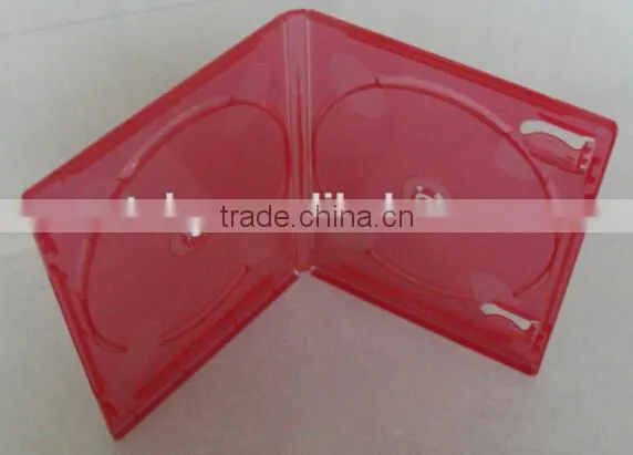 11mm Bluray Dvd Case Red Double With Print Blu-ray Logo photo-4