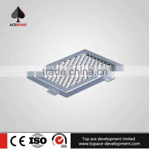 ACEBOND Good Technology Perforated Aluminum Metal Curtain Wall Carved Station photo-4