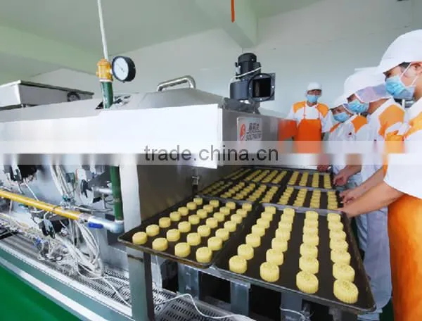 Biscuit Equipment Bread Production Line Electric Bakery Tunnel Oven photo-3
