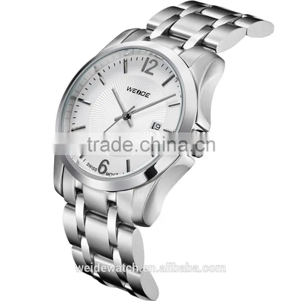 WEIDE 93010-2 2015 New Stainless Steel Case Back Watch Dial Machine Relogio Masculino Watches Customised photo-3
