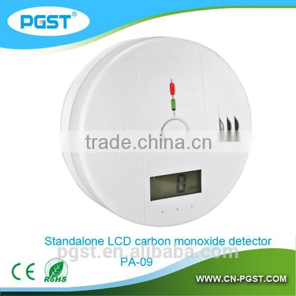 Digital Display Standalone Carbon Monoxide Detector, AA Battery, FCC & EN 50291,FCC photo-2
