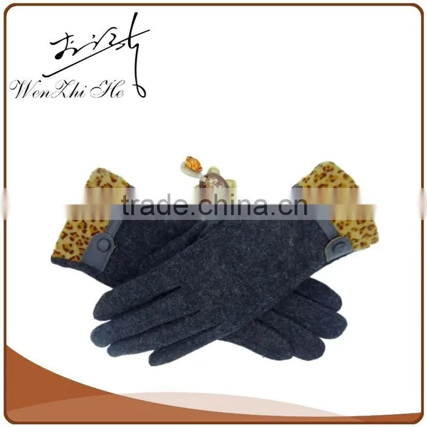 New Style Camel Wool Glove Cheap Hand Glove photo-4
