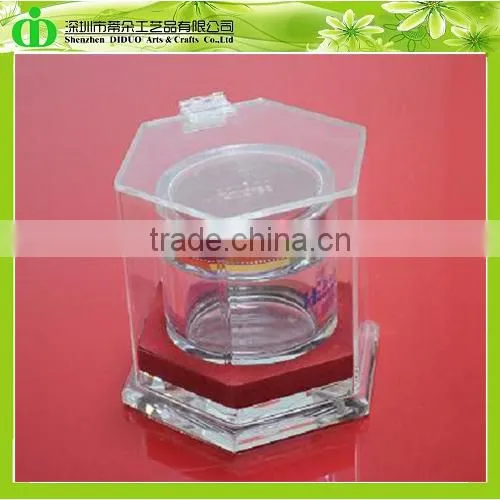DDN-0059 ISO9001 Shenzhen Factory Wholesale SGS Test Luxury Acrylic Cosmetic Box