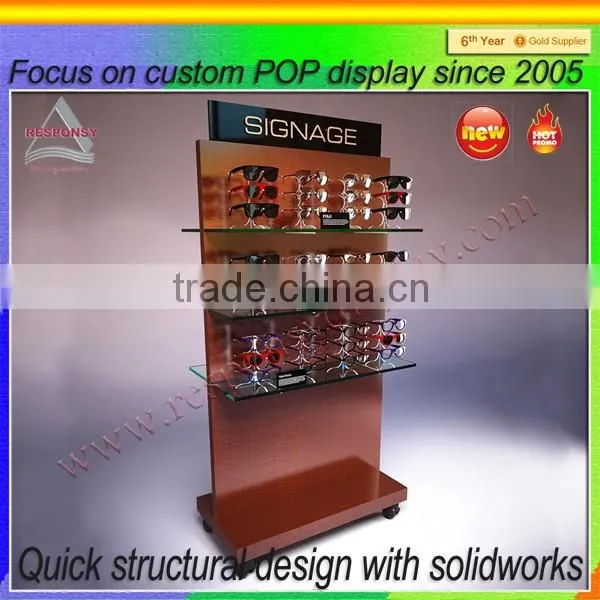 MDF Decorative Display Cabinet in Sunglass Display Design photo-2