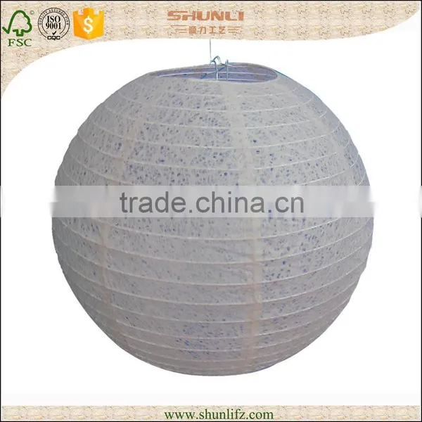 Eco-friendly and Cheapest Price Muti-colorful Plastic Hanging Paper Lantern photo-6