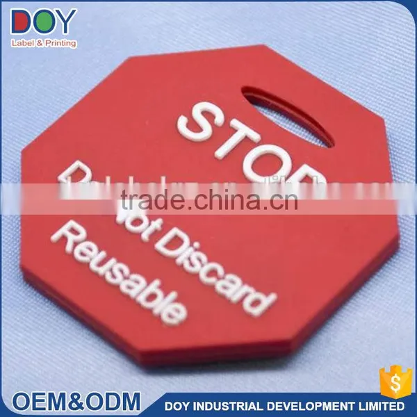 China Manufacturer Customized Personalized Designed Soft PVC Rubber Printed 3D Labels photo-2
