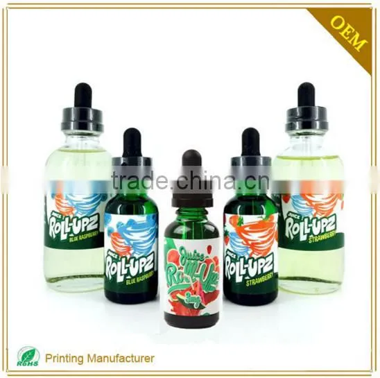 Hot Sale Waterproof Adhesive Labels For E-liquid Bottle photo-3