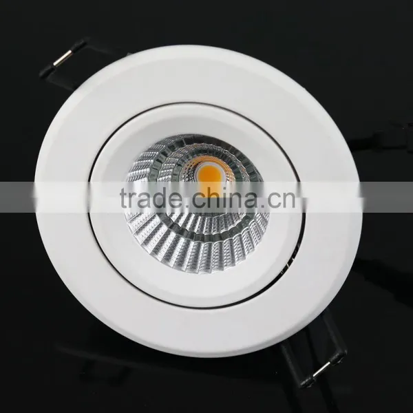 SAA Approved Cut Out 75mm 5w Round Dimmable Led Cob Downlight 38 Degree photo-3
