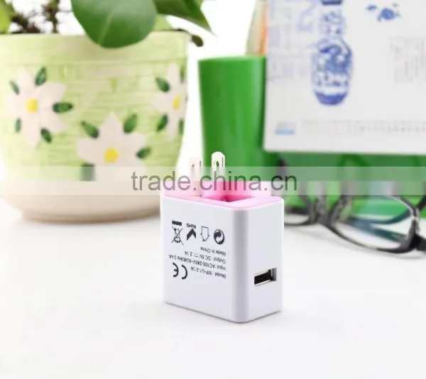 1*USB Output America/Japan Single Plug Mobile Phone Charger photo-2