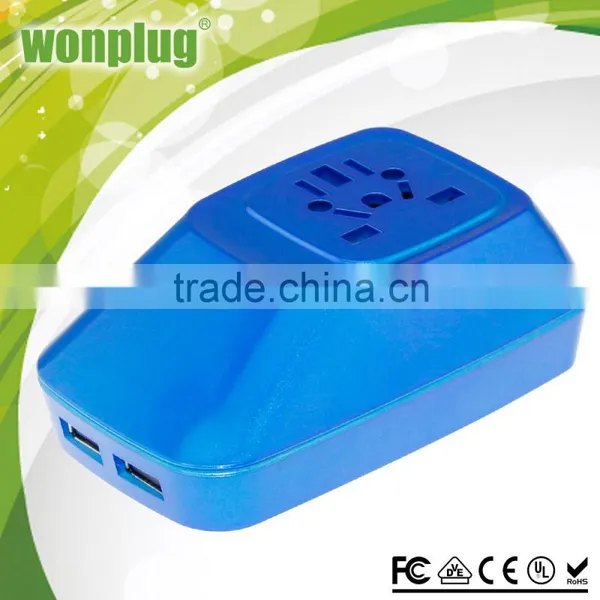 2016 Hot Selling UK EU Travel Adapter With Universal Female Socket photo-3