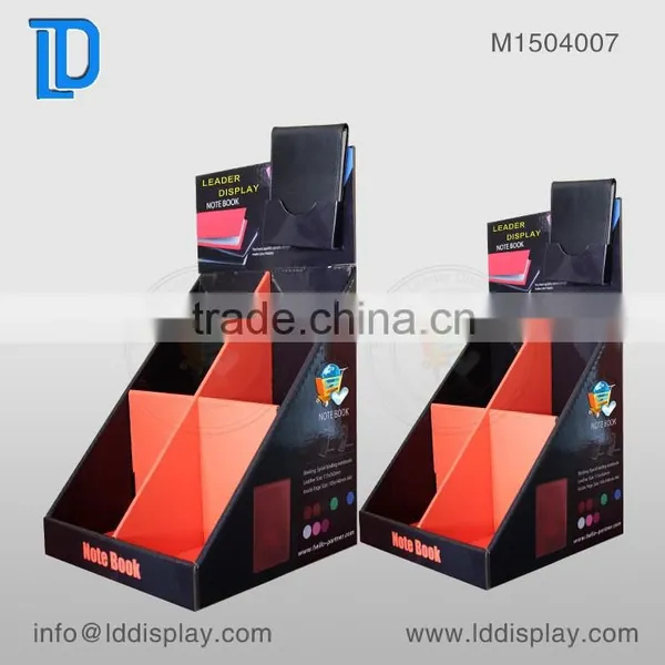 Cardboard Counter Top Display With Dividers for DVD and Books Promotions photo-5