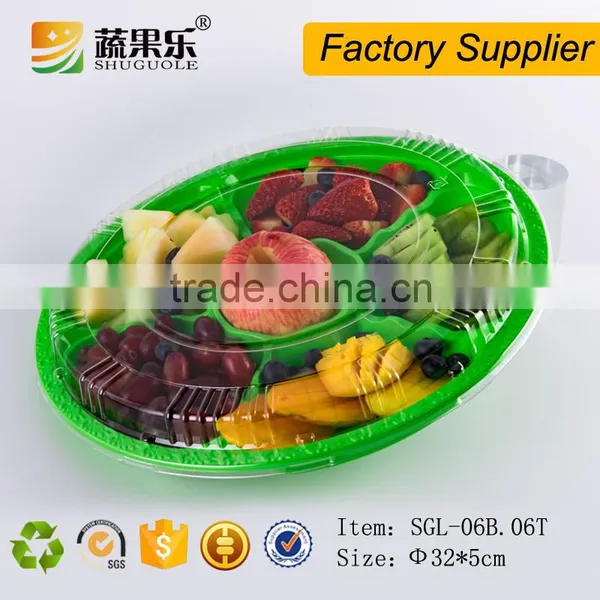 Disposable Plastic Food Box With 6 Compartments photo-3