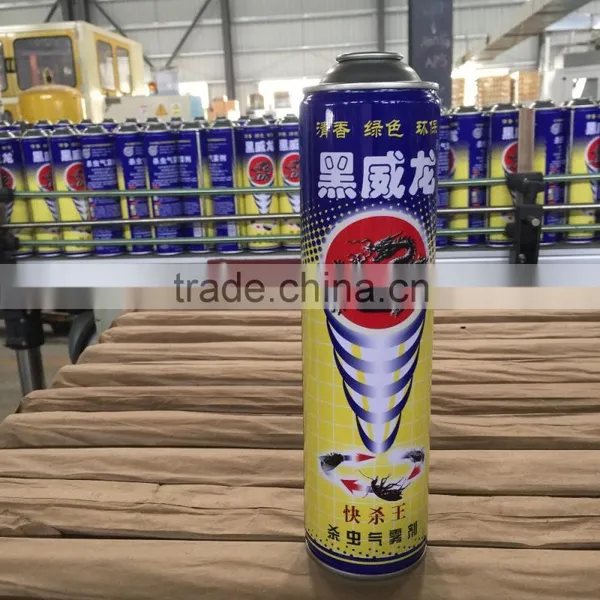 Metal Spray Insect Mosquito Bottle Tin Aerosol Cans Insect Killer Insecticide