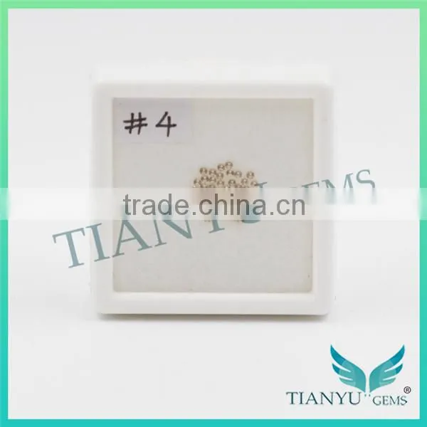 Cheap Gems for Jewelry Synthetic #4 Round Brilliant Cut Nano Sital Gemstones Wholesale Price photo-2