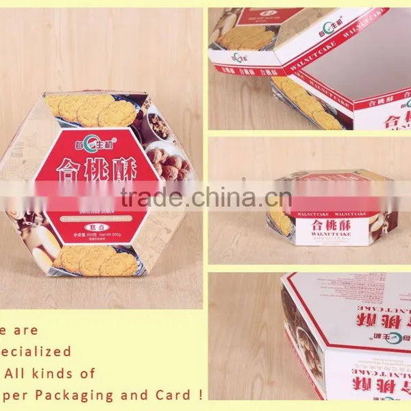 High Quality Custom Size Snack Packing Hexagonal Cardboard Box photo-3